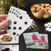 Jeu De Cartes Phare de Charlevoix-Sud Pierhead (In Situ)