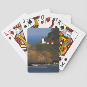 Jeu De Cartes Phare de Heceta Head, Cape Creek, Oregon, États-Un