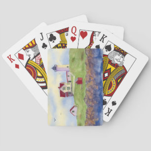 Jeu De Cartes Phare de Nubble York Maine Carte à jouer
