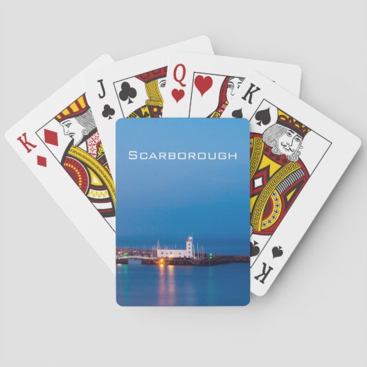 Jeu De Cartes Phare de Scarborough (dos)