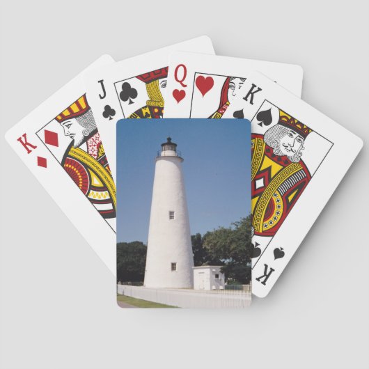 Jeu De Cartes Phare d'Ocracoke (dos)