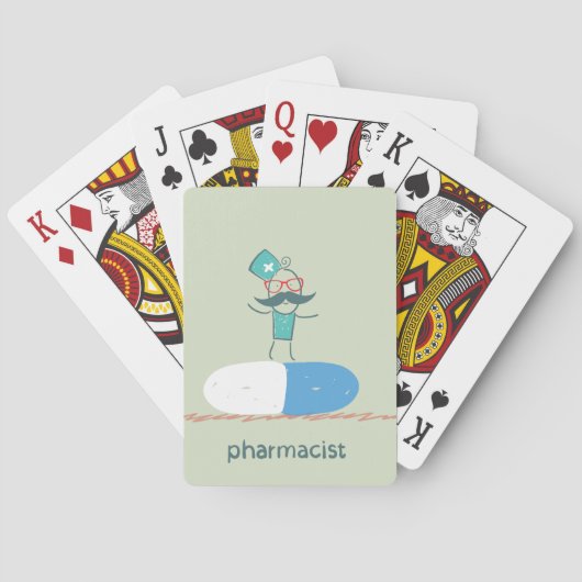 Jeu De Cartes Pharmacien sur tablette (dos)