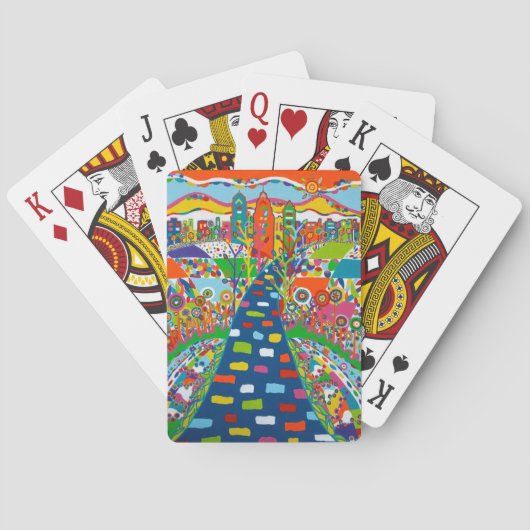 Jeu De Cartes Philadelphie Skyline Jouer des cartes (dos)