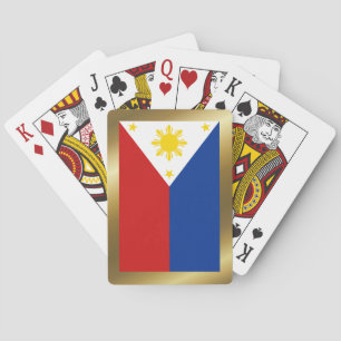 Jeu De Cartes Philippines Drapeau Jouer des cartes
