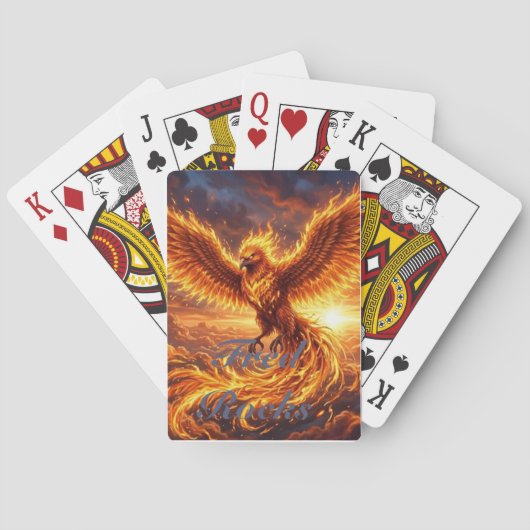 Jeu de cartes Phoenix Custom (dos)