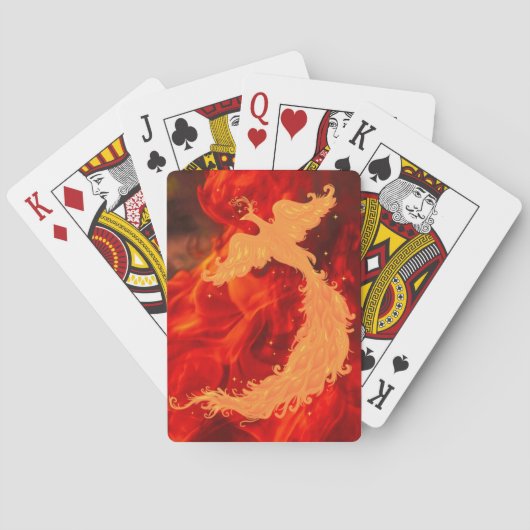 Jeu De Cartes Phoenix et feu (dos)