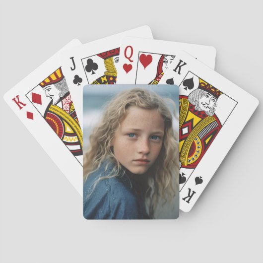 JEU DE CARTES PHOTO CARTES DE LECTURE PERSONNALISÉES (dos)