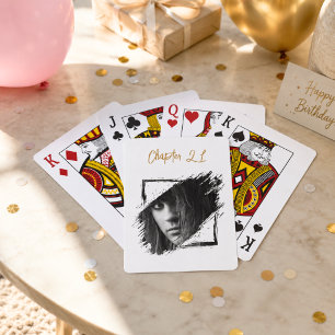 Jeu De Cartes Photo Chapitre 21 anniversaire