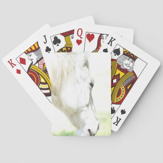 Jeu De Cartes Photo Cheval (dos)