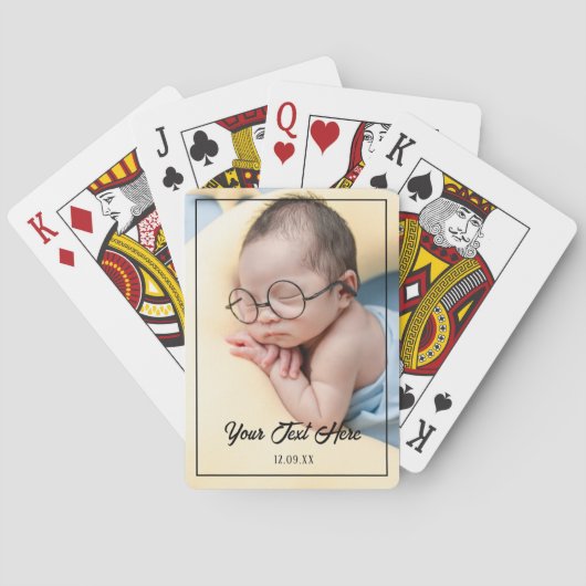 Jeu De Cartes Photo complète - Cartes de lecture verticales pers (dos)