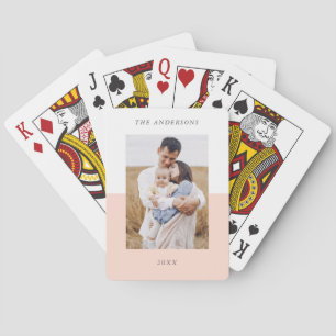 Jeu De Cartes Photo de famille personnalisée