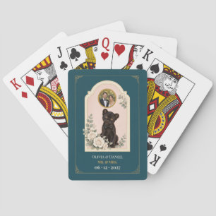 Jeu De Cartes Photo de faveur de mariage de bébé panthère person