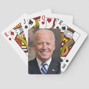 Jeu De Cartes Photo de Joe Biden Portrait