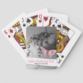 Jeu De Cartes Photo de vie fixe du papillon de couleur (dos)