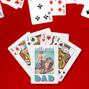 Jeu De Cartes Photo du plus grand papa du monde