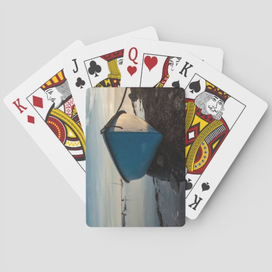 Jeu De Cartes photo d'une barque (dos)