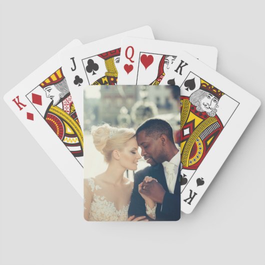 Jeu De Cartes Photo faite sur commande personnalisée (dos)