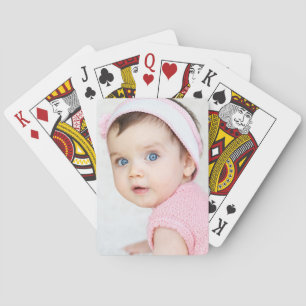 Jeu De Cartes Photo personnalisé de bébé/enfant