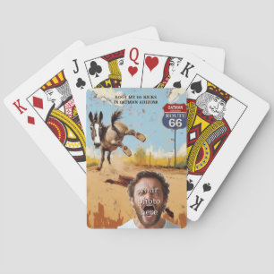 Jeu De Cartes Photo personnalisé de la Route 66 d'Oatman