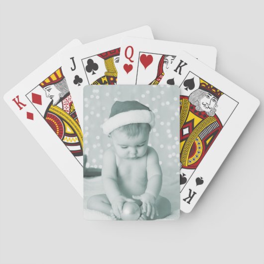 Jeu De Cartes Photo personnalisée (dos)