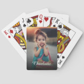Jeu De Cartes Photo personnalisée (dos)