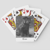 Jeu De Cartes Photo personnalisée (dos)