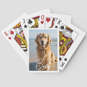 Jeu De Cartes Photo personnalisée pour animal de compagnie