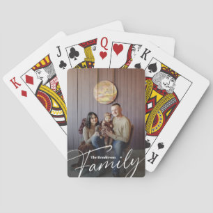 Jeu De Cartes Photo simple personnalisée