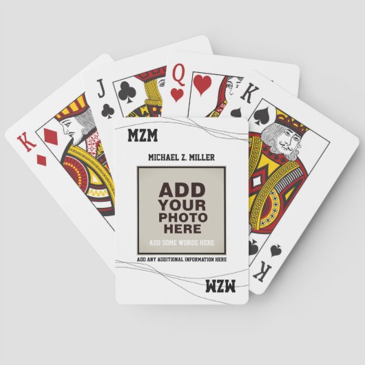 Jeu De Cartes photographie de garde (dos)
