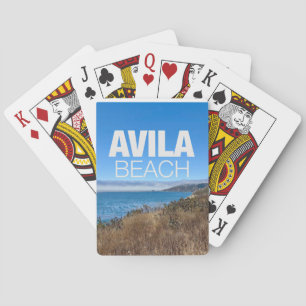 Jeu De Cartes Photographie de la plage d'Avila Californie