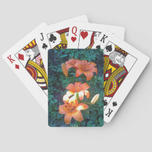 Jeu De Cartes Photographie florale orange