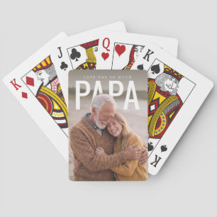 Jeu De Cartes PhotoPop Love You So Much Papa