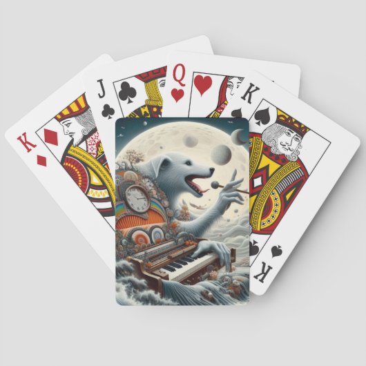 Jeu De Cartes Pianiste céleste de Canis (dos)