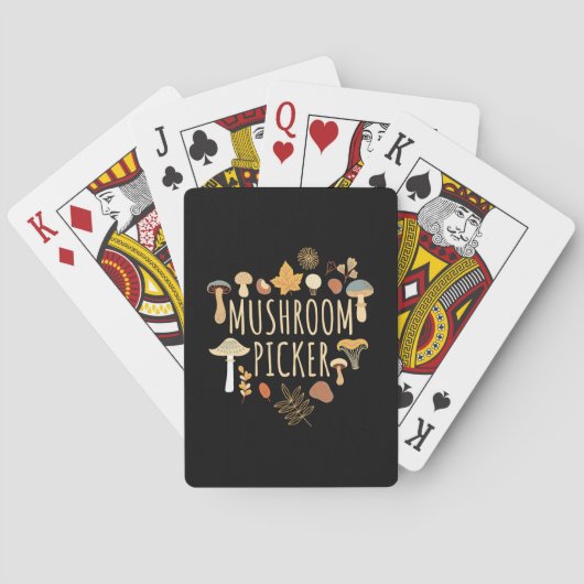 Jeu De Cartes Picker De Champignons Fiers (dos)