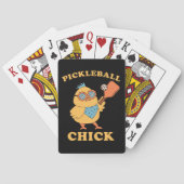 Jeu De Cartes Pickleball Chick - rétro (dos)