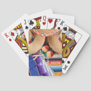 Jeu De Cartes Pièces mexicaines Jeu de monographies personnalisé