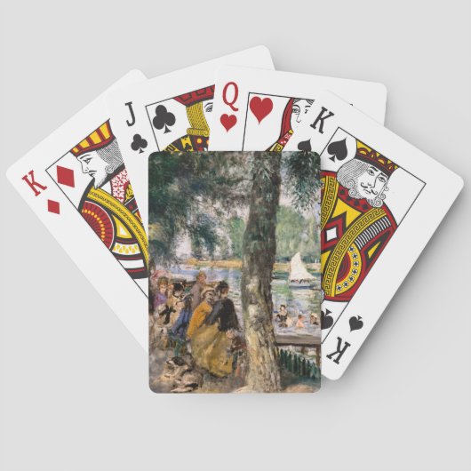 Jeu De Cartes Pierre-Auguste Renoir - Baignade sur la Seine (dos)