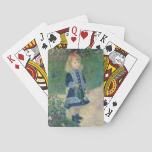 Jeu De Cartes Pierre Renoir  Une fille avec une canne d'eau