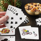 Jeu De Cartes Pig with Bicycle & Helmet (In Situ)