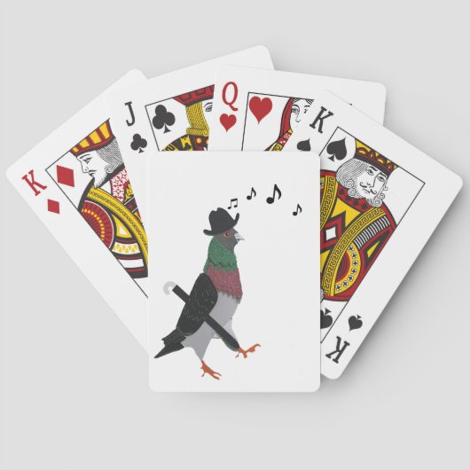 Jeu De Cartes Pigeon sur la ville drôle (dos)