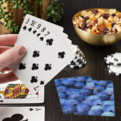 Jeu De Cartes pile de bleuets (In Situ)