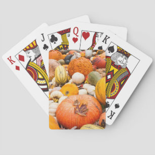 Jeu De Cartes Pile Of Pumpkins And Squash