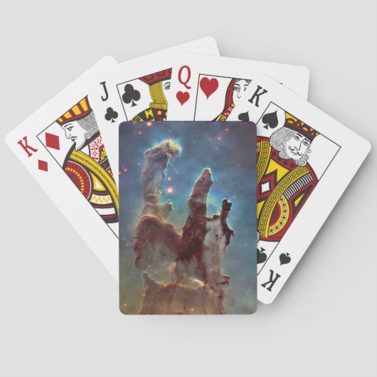 Jeu De Cartes Piliers de création, Aigle Nebula Hubble Space (dos)