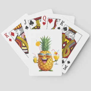 Jeu De Cartes Pinapple Amusant Vacances joyeuses Boire Tropical