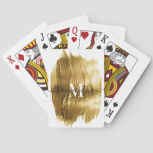 Jeu De Cartes Pinceau d'or