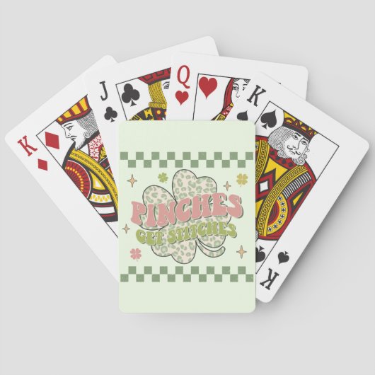 Jeu De Cartes Pinches Obtenir des points (dos)