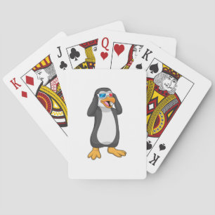 Jeu De Cartes Pingouin avec lunettes
