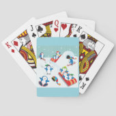Jeu De Cartes Pingouin Fun Jouer Cartes (dos)