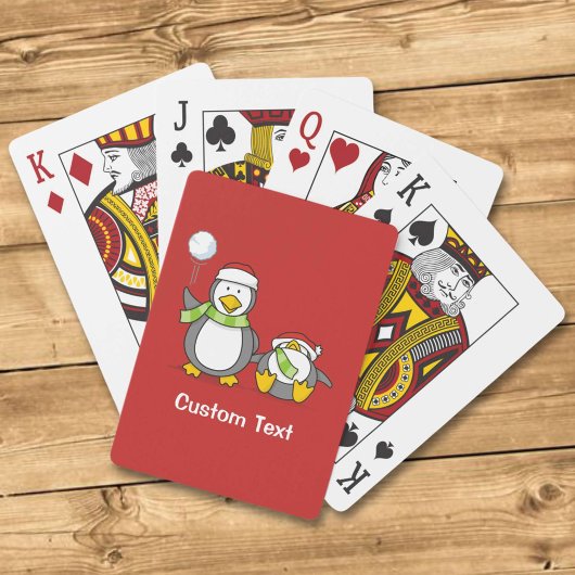 Jeu De Cartes Pingouins de Noël