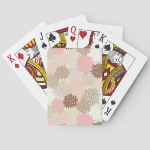 Jeu De Cartes Pink And Brown Mum Pattern